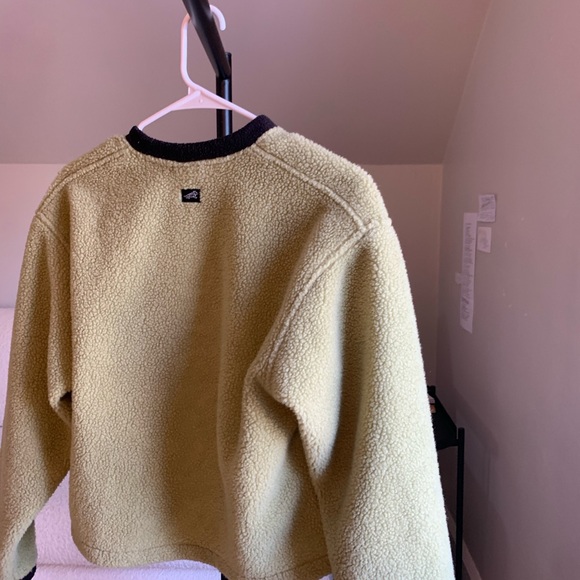 Green Teddy Fleece “Ski” Jacket - Picture 4 of 6